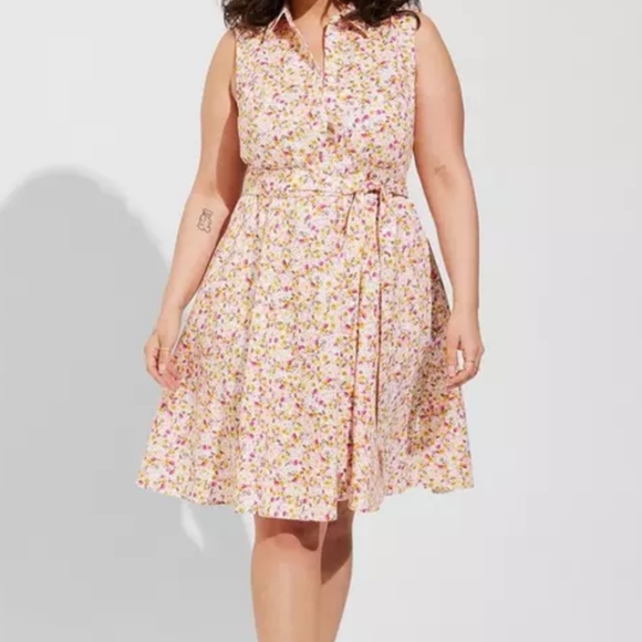 torrid Dresses & Skirts - Torrid Poplin Colored Shirt Dress 👗 18-20/2x